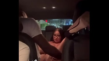 Hot Asian Wife Fucks Uber Driver Raw In Front Of Cuckold Husband