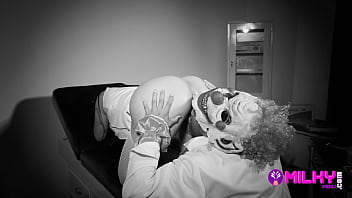 Voluptuous Beauty Dragged Into The House Of Horrors For A Halloween Checkup
