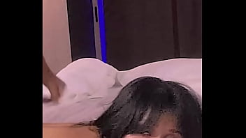 Skinny Brunette At The Acapulco Motel