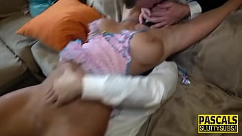 Busty Blonde Takes A Hard Pounding