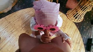 Eager Asian Maid Begging For Rough Anal