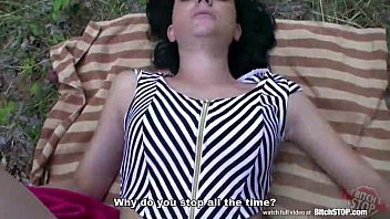 Sultry Czech Coed Gets Ravaged In Public