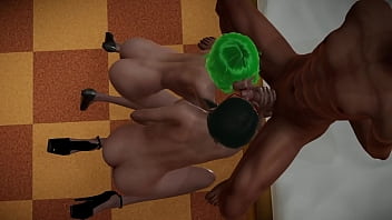 Sarada And Tatsumaki’s Wild Threesome: Double Blowjob Action – Full 6-minute Video