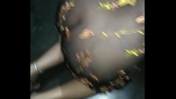 Desi Housewife Flaunts Her Huge Ass In A Sheer Sari