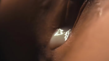 Intense Wet Friction And A Deep, Creamy Finish In Extreme Close-up