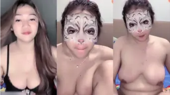 Azkia Bergoyang Dalam Lingerie Hitam, Menggoda Di Balik Layar