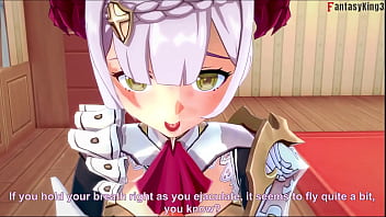 Noelle’s Deep Throat Fantasy: A Genshin Impact Pov Blowjob Experience