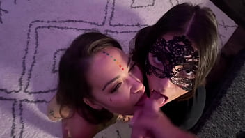 Double The Pleasure: Mari Galore And Yoya Grey Share A Cock