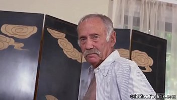 Tonguing An Elderly Man’s Back Door