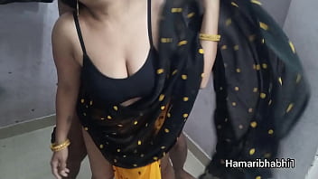 Saree Stripped Off, This Desi Bhabhi Gets Pounded Hardcore.