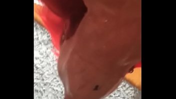 Gagging On Cock, Drenched In Spit And Cum