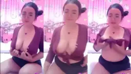 Montok Berkacamata, Gadis Pink Yang Menggoda