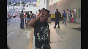 Voluptuous Ebony Teen With A Juicy Booty And Massive Melons