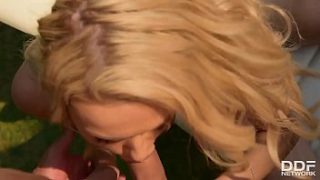 Amber Jayne’s Daily Drain: The Busty Milf And Her Poolboy’s Thirst-quenching Service