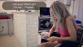 Raw And Revealed: Naughty Adeline’s Unseen Footage Of A Desperate, Broken Ankle Blowjob