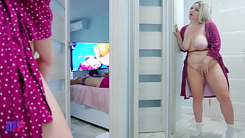 Stepdaughter’s Curves Catch Stepdad In A Compromising Position Part 2