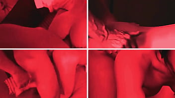 Chariya Takes Four Cocks In Her Ass, Moaning And Begging For Harder In The Red Room