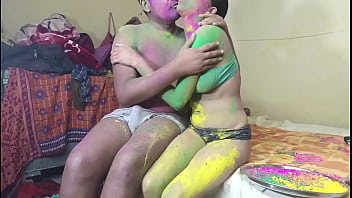 Naughty Holi: Getting Messy With The Hot Wife Next Door
