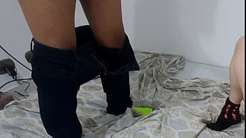 Obsessed Cuckold Gets Off Begging To Be Filled While Watching His Slut Moan