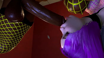 Golden And Rosy Futa Dolls Lock Lips In A Luscious 69