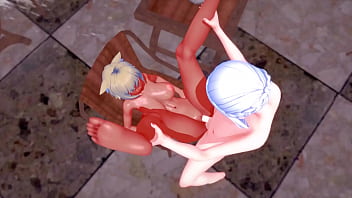 3d Hentai: Futa With Short Hair Gets It Rough In The Great Outdoors