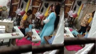 Penjahit Menggila Dan Menghajar Pelanggan Seksi Tanpa Ampun