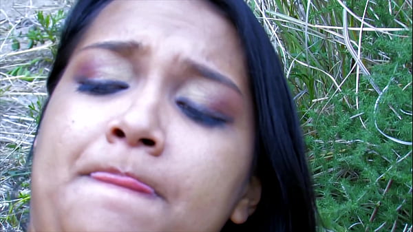 Nasty Little Slut Gets Railed In The Open Air