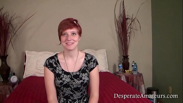 Fiery Ginger Aurora Craves Rough Amateur Action