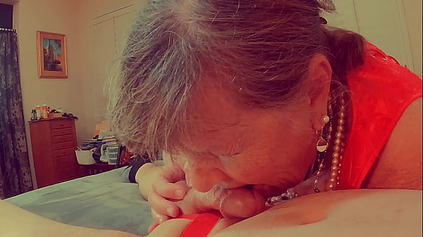 Granny Carmen Angel’s Greedy Mouth Craves Cock
