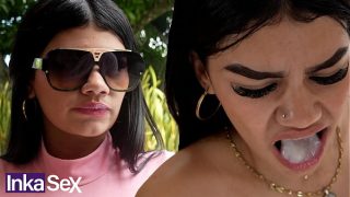 Colombian Teen Gags On Cum She Hates But Swallows It All Anyway