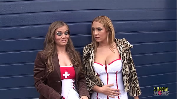 Nurses On A Budget: Teaming Up For Lingerie Cash With Cock-sucking Duos