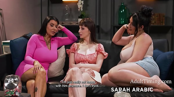 Curvy Milfs Discover They Don’t Need Clueless Men When They’re Busy Swinging With Each Other – Romi Rain, Lexi Luna, Sarah Arabic