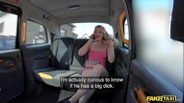 Sultry Blonde Babe Gets A Wild Ride On A Massive Cock In A Fake Cab