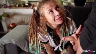 German Teen Julia Juice With Dreads Gets Fucked By Her Tutor During Study Session
