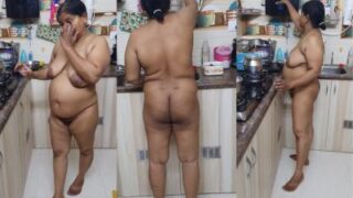 Bibi Desi Telanjang Bulat Menggoda Di Dapur
