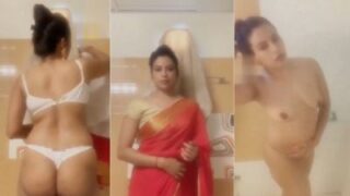 Gadis Lucknow Merekam Adegan Panas Mandi Telanjang Ala Desi