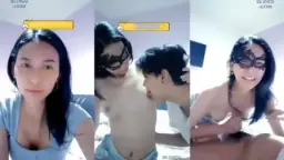 Jeslyn Menggoda Pacarnya Dengan Rayuan Yang Menggairahkan