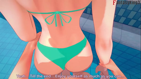 Anzu Mazaki’s Steamy Poolside Sex Scene In Yu-gi-oh, Featuring A Bikini-clad Tea Gardner In Full Fpv And Step-by-step Versions On Sheer & Ptrn By Fantasyking3.