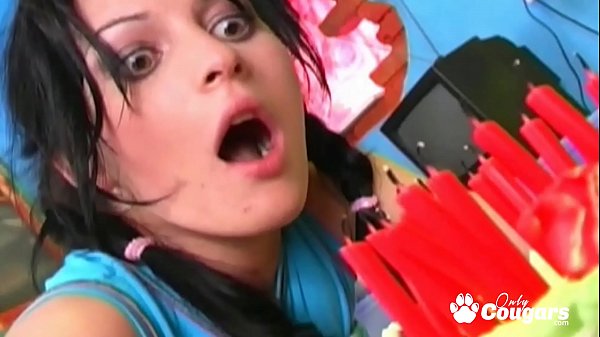 Birthday Girl Gets Her Tight Hole Pounded Hard
