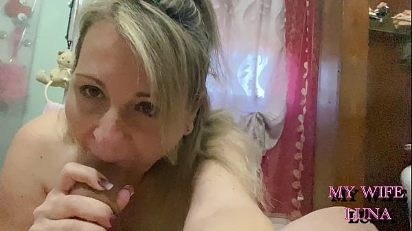 My Husband’s Cock In My Ass, Then His Hot Load On My Tongue