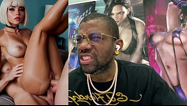 Glistening Tan Tits Slut Takes Two Cocks, Public Creampie Drenches Ebony Bitch, Cum-drenched Milf, Bald Tight Pussy Pov Dildo Fuck, Ai-generated