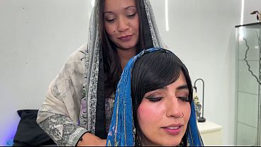 Unbelievable Threesome Action With Two Busty Arab Babes Featuring Tight Pussies – Aaliyah Yasin And Jade Presley