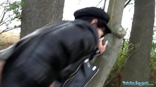 Sasha Colibri’s Greedy Mouth And Tight Pussy Ravaged By Public Agent’s Load
