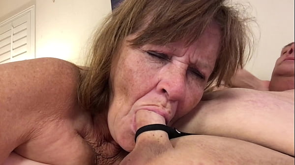 Naughty Granny Carmen Angel: Deep-throating Cock-hungry Gilf