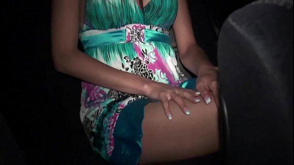 Naughty Kitten Jane Strips In The Car Before A Public Gangbang Orgy