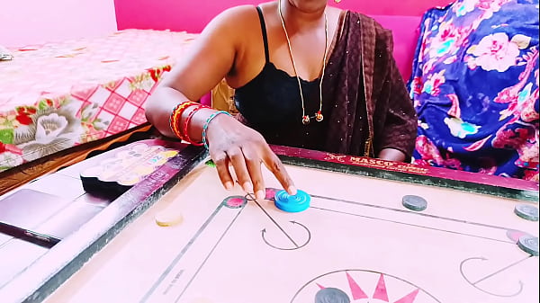 Full Uncensored Video: Bhabhi Gets Handsy With Her Brother-in-law Over Carrom, Whispering Filthy Telugu Desires.
