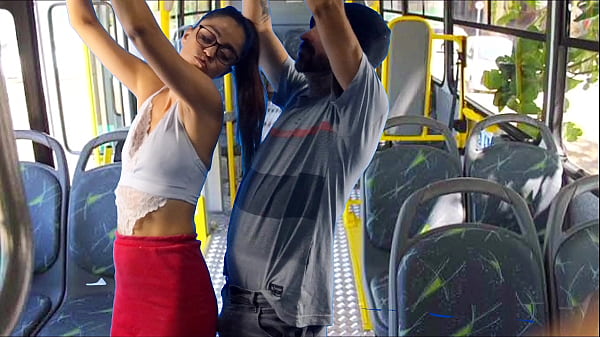 Naughty Student Gets Groped On The Crowded Bus