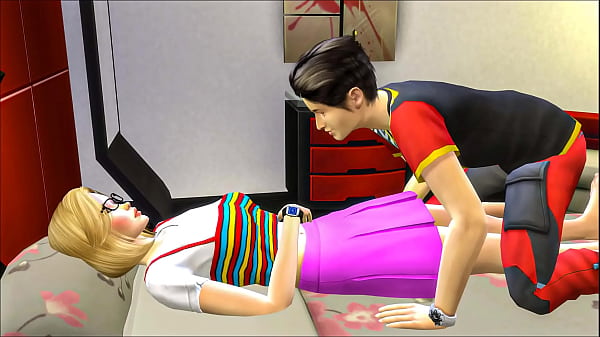 Stepbrother Takes His Stepsister Hard After She Barges In On Him While He’s Unwinding