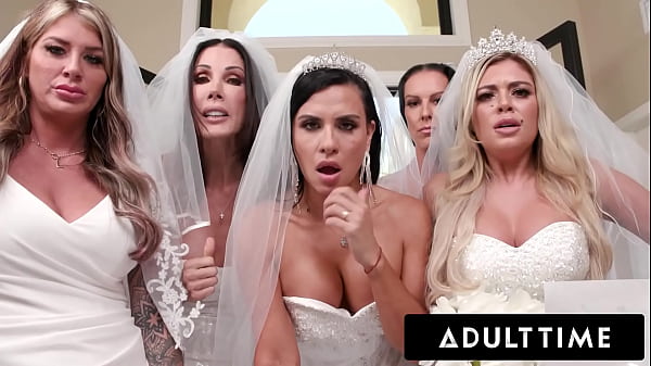 Busty Milf Brides Punish A Wedding Planner’s Huge Cock In A Wild Reverse Gangbang