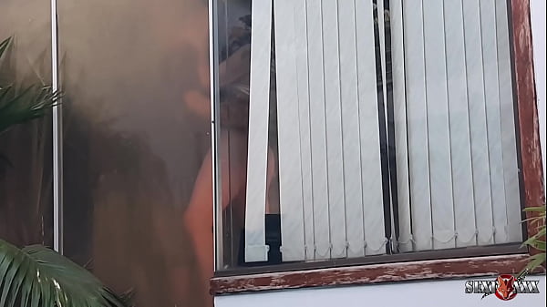 Horny Neighbor Secretly Films His Wife Getting Railed